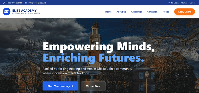 Educational Website